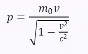 MOmentum Relativistik